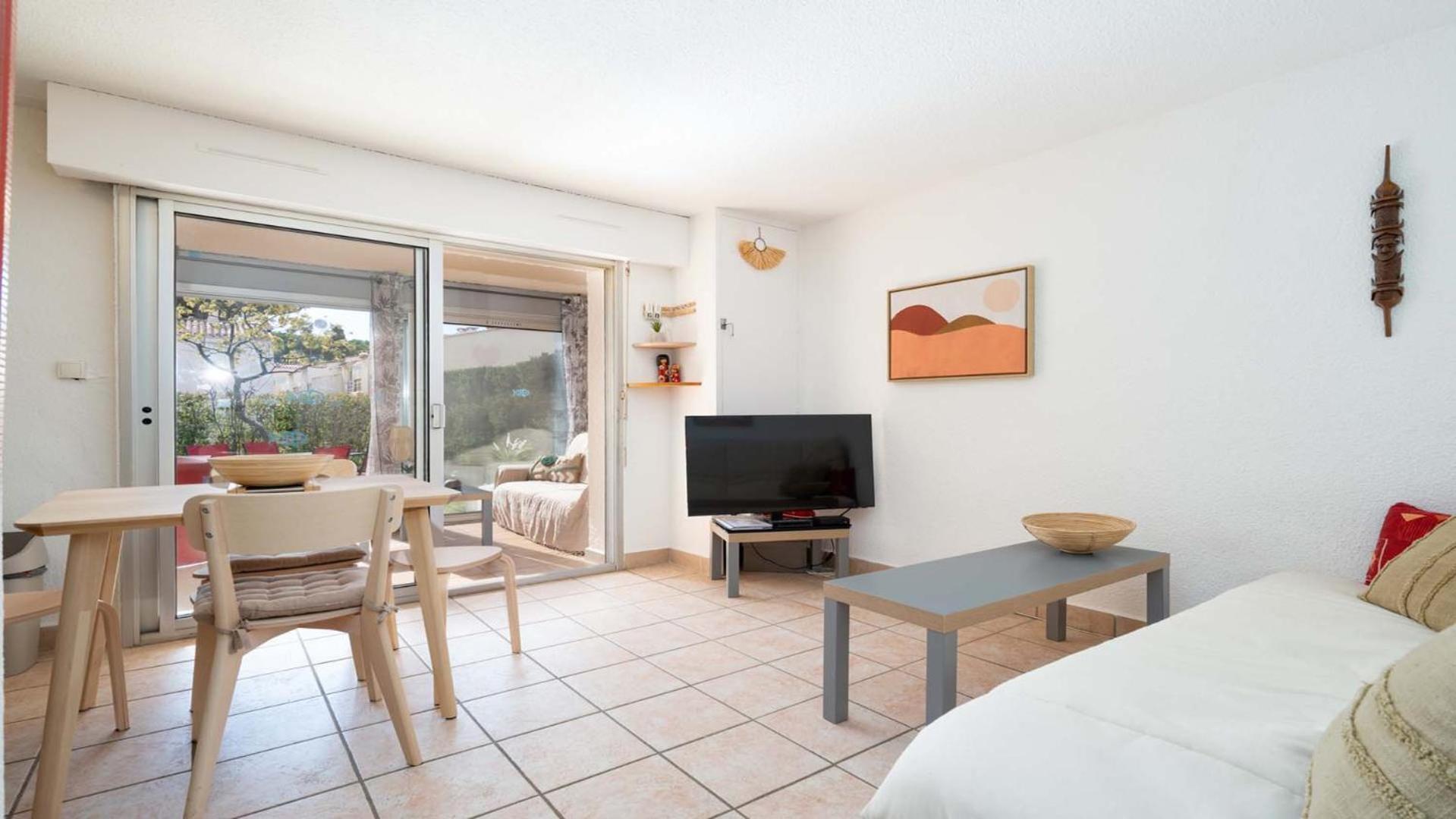 Eleuthera- 171- Appart Lumineux 4 Pers Agde Exterior foto